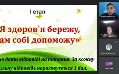 06 лютого- Гра-вікторина “Крок за кроком до здоров’я ” (6 клас)