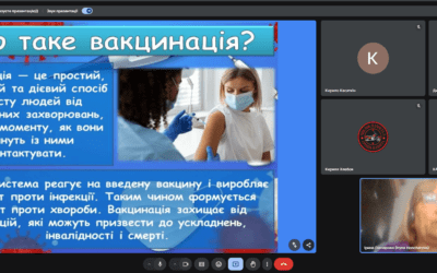 10 квітня – інформаційна хвилинка “Імунізація — захист для кожного” (8-Б клас)