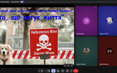 3 квітня – «Освіта, що рятує життя: чому важливо знати про мінну небезпеку» (9-Б кл)